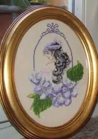 Passione Ricamo HYDRANGEA FAE Cross Stitch Chart Hard Copy
