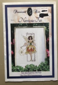 Passione Ricamo Narcissus Fae Cross Stitch Chart Hard Copy