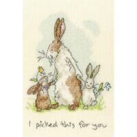 Bothy Threads XAJ1 I Picked This For You Cross Stitch Kit (P)