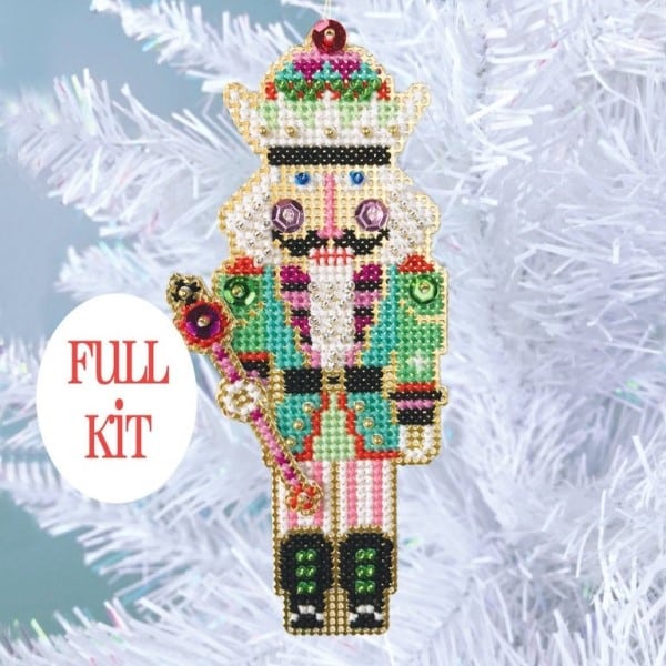 Satsuma Street Nutcracker King Cross Stitch Kit JK's Cross Stitch Supplies