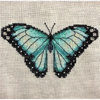 Shannon Christine Designs Common Morpho Cross Stitch Chart Hard Copy