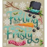 Shannon Christine Designs Frosty Cross Stitch Chart Hard Copy