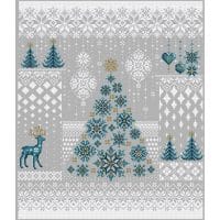 Shannon Christine Designs Winter Snowfall Cross Stitch Chart Hard Copy