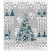 Shannon Christine Designs Winter Snowfall Cross Stitch Chart Hard Copy