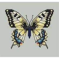 Shannon Christine Designs Yellow Swallowtail Cross Stitch Chart Hard Copy