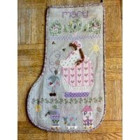 Shepherds Bush Fine Needlework Marys Stocking Cross Stitch Chart Hard Copy