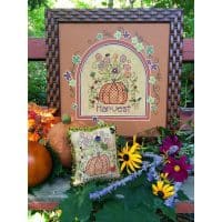 Shepherds Bush Fine Needlework Pumpkin Harvest Cross Stitch Chart Hard Copy