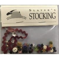 Shepherds Bush Fine Needlework Slaters Stocking Charms Cross Stitch Chart Hard Copy