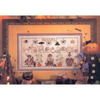 Shepherds Bush Fine Needlework Spooky Halloween Cross Stitch Chart Hard Copy