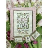 Shepherds Bush Fine Needlework Spring Notes Cross Stitch Chart Hard Copy