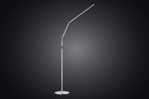 Slimline 4 Floor Lamp – Brushed Steel A35119