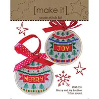 Make It Cross Stitch Ornament Kits