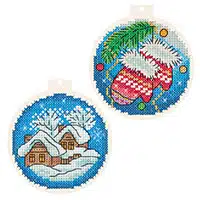 Panna Cross Stitch Ornament Kits