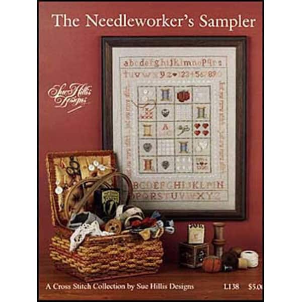 Sue Hillis Designs Needleworkers Sampler B138 Cross Stitch Chart Hard