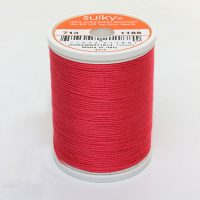 Sulky 12wt Cotton Solids 713 1188 Red Geranium