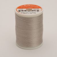 Sulky 12wt Cotton Solids 713 1218 Silver Gray