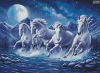 The Lunar Horses #15104 (Artecy)
