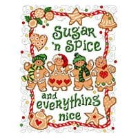 Ursula Michael Gingerbread Cross Stitch Chart Hard Copy