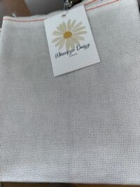 Whoopsie Daisy Designs by Daisy Chain Stitchery Whispering Grey 18 count