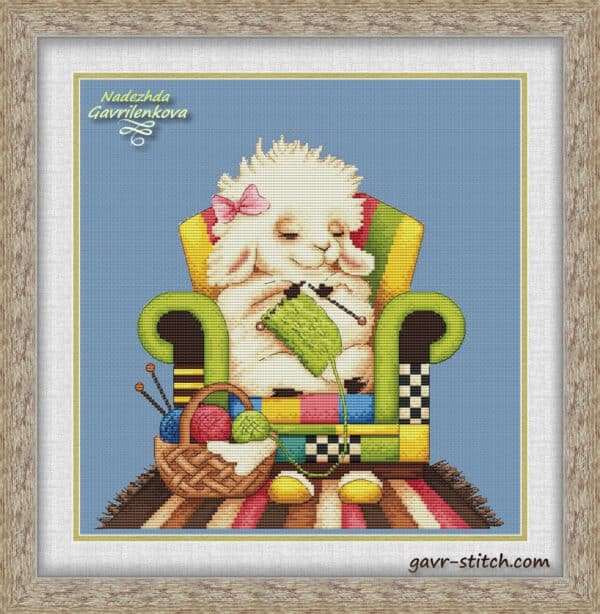 Nadezhda Gavrilenkova Sweet Knitter Chart Hard copy