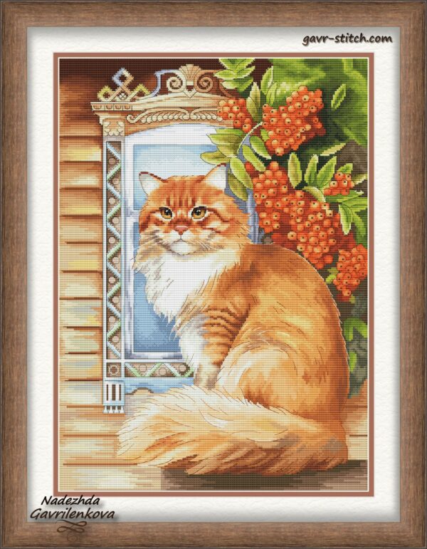 Nadezhda Gavrilenkova Red Head Of The House Chart Hard copy